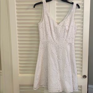 White lace Lilly Pulitzer dress